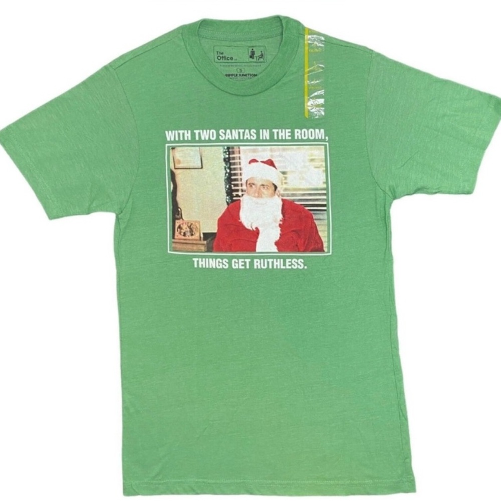 The Office Michael Scott Christmas Santa (Two Santas) Funny Shirt